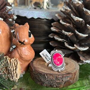 925 Sterling sea sediment Jasper ring